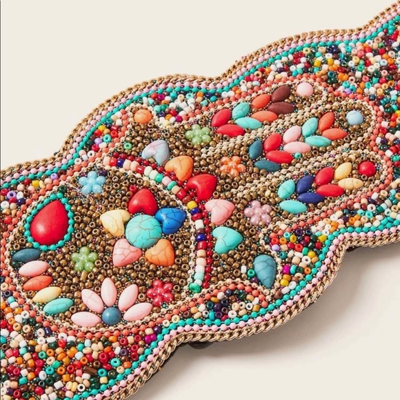 BEADED BELT NWOT - Picture 4 of 7